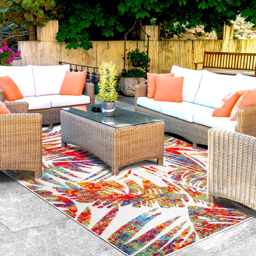 Siesta Outdoor Rug Various Sizes 3 colors Nice!